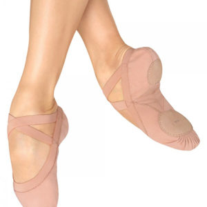 Canvas split-sole ballet shoes-Bloch S0621L