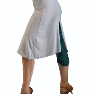 Tango skirt in gray - green color